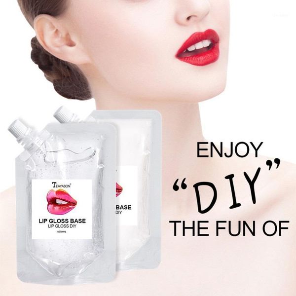 

50ml/80ml diy handmade lip glaze mirror matte gloss base oil long lasting set1