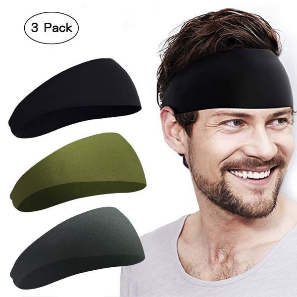 

hair elastic bands for men women sport yoga headband stretch outdoor fitness breathable sweatband head hairband