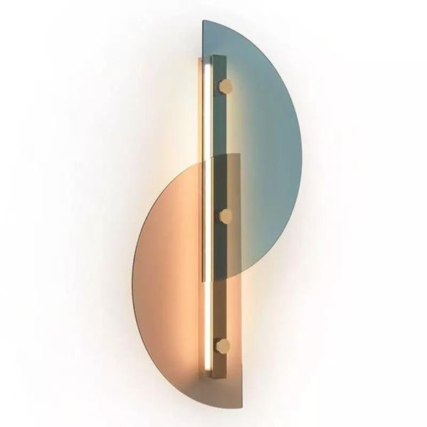 

nordic luxury living room wall lamp bedroom bedside simple creative modern decoration aisle