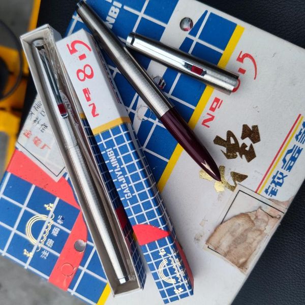 

old stock vintage youth 815 iridium fountain pen with original box smooth writing stationery students daily collection pens