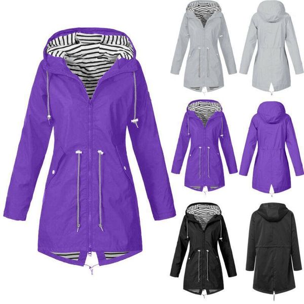 

women's jackets women winter casual hooded coat windproof parka long trench outwear warm clothes outdoor top, Black;brown
