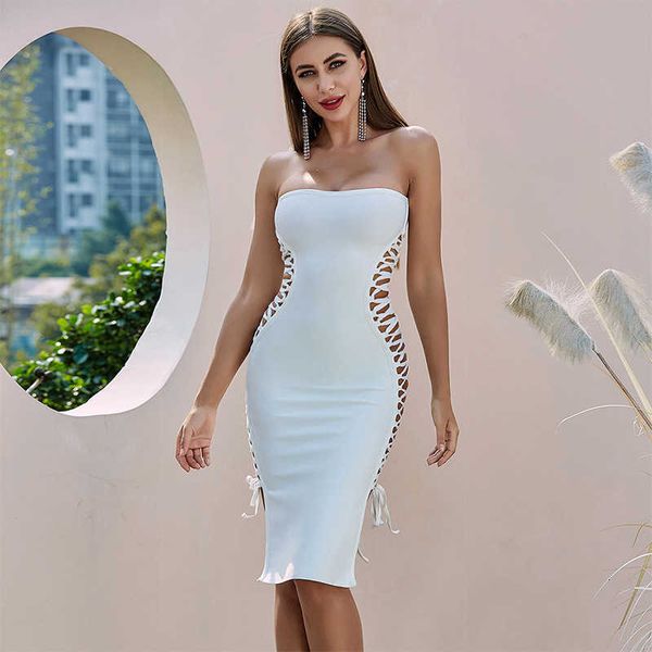 

luxury casual dresses strapls open back hip bandage party drs, Black;gray