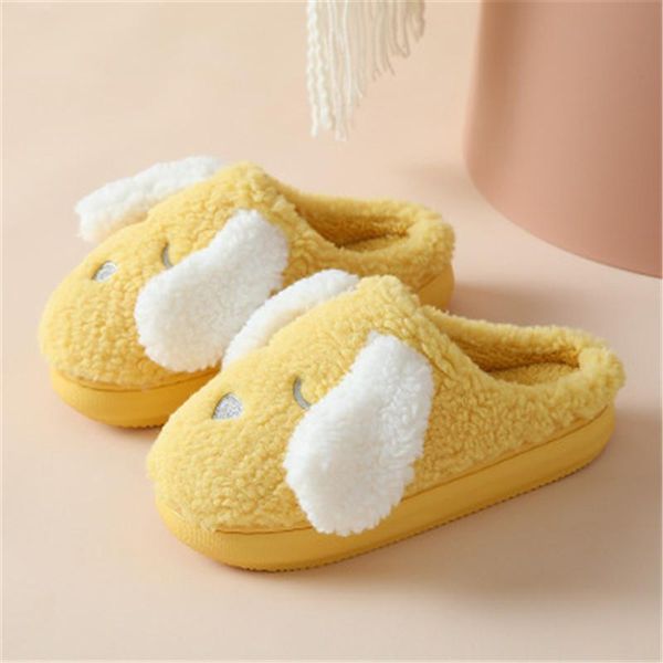 

thick bottom cotton slippers female autumn/winter high heel non-slip household fashion, Black