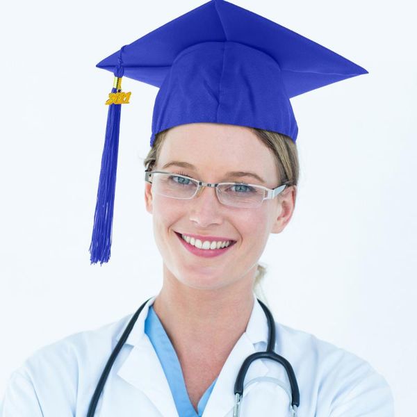 

party hats 1 pc practical graduation cap meaningful bachelor hat headgear (size)