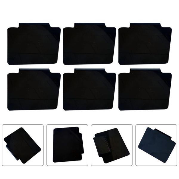 

tag gun 8pcs clip-type price holders label erasable sign holder