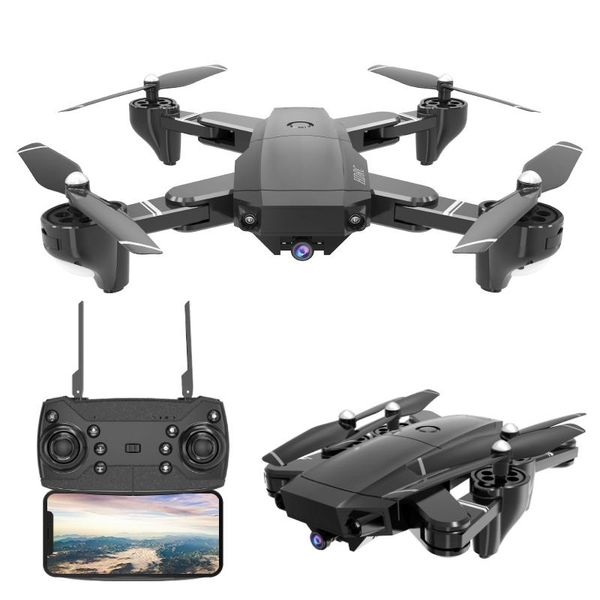 

foldable drones wide -angle camera quadcopter wifi fpv mini drone profissional rc helicopter kids toys gift