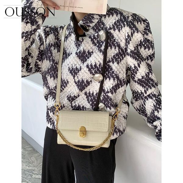 

shoulder bags ousson 2021 small sqaure bag exquisite female crossbody fashion single for women