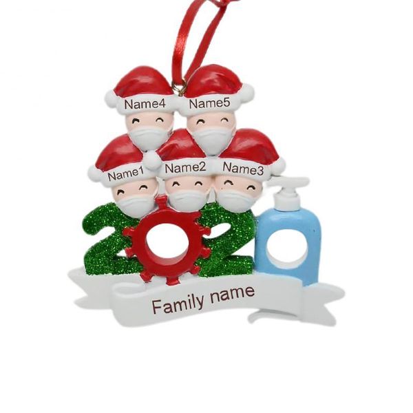 

christmas decorations diy name wishes mask snowman tree hanging pendant customized souvenirs for survivors' family year xmas decor