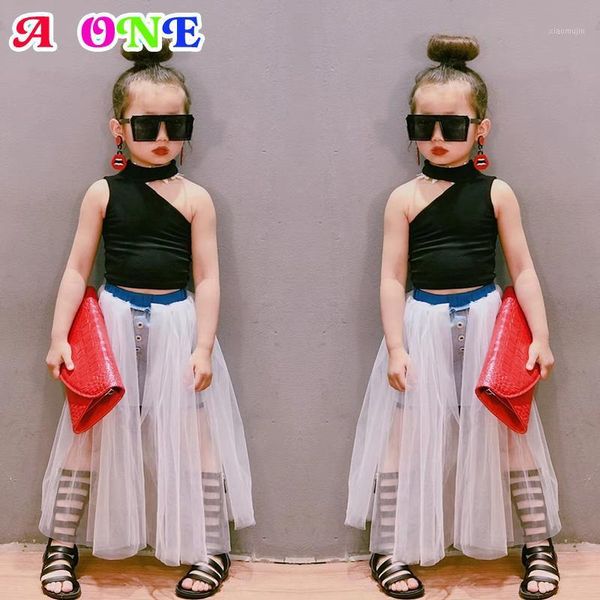 

summer toddler girl skirts tutu skirt baby fashion mesh patchwork wear both sides bottoms for kids 2t to 10t yrs, Blue