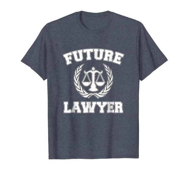 

future lawyer shirt - law graduate student t-shirt, White;black