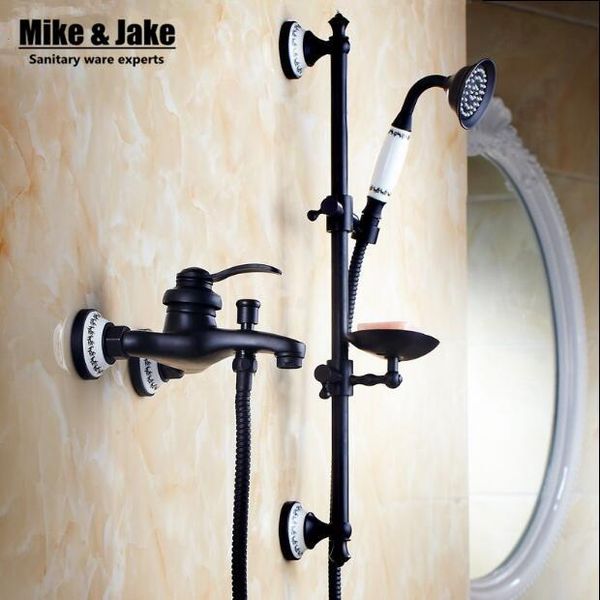 

bathroom black wall shower mixer set with lifter bar bath simple bathtub hand orb sets