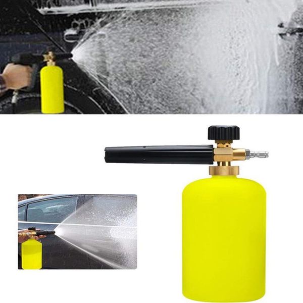 

water gun & snow foam lance car wash cannon for karcher k(k2-k7) series adjustable pressure foamer washer with 1/4 inch quick connector