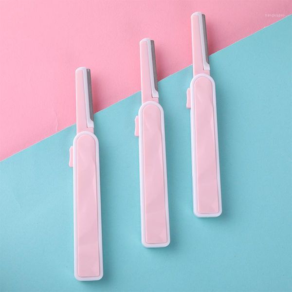 

1pcs foldable women eyebrow epilator remover blade razor facial face makeup tools1