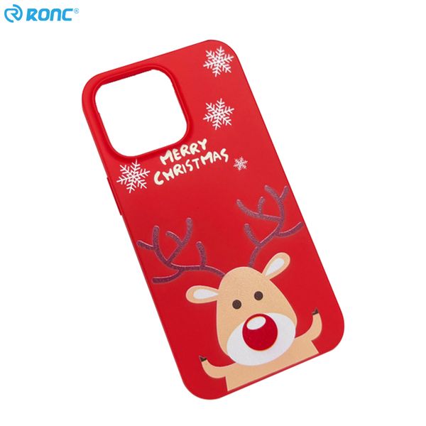 

christmas cell phone cases for iphone 11 13 pro max xr 7 8 plus 12 mini x xs cartoon festival elf soft protective shell