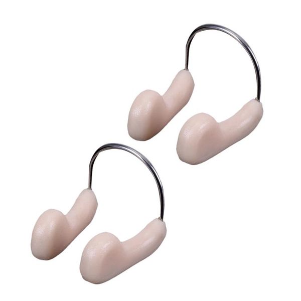 

nose clip 2pcs waterproof practical adults swimming accessories protector for professional training diving