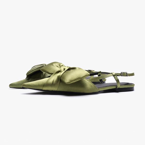 

sandals low woman leather shallow mouth low-heeled basic rubber, Black