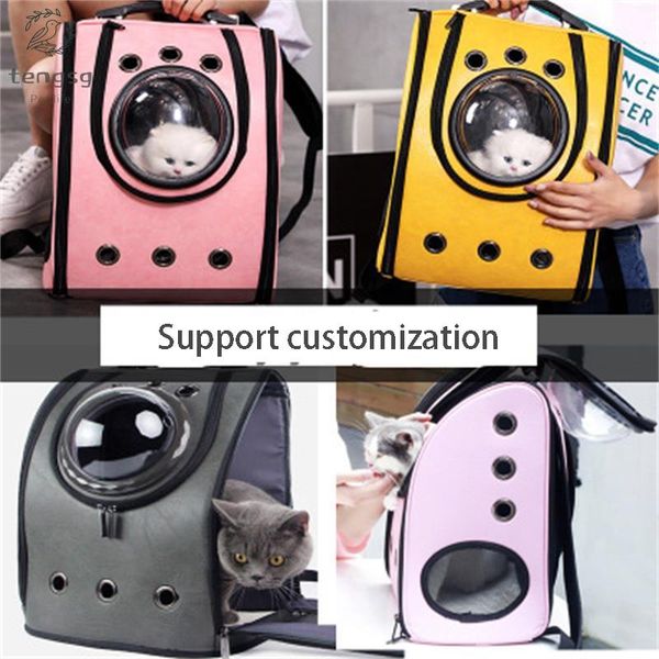 

cat carriers,crates & houses pet dog bag space breathable portable carrier outdoor travel backpack and transparent