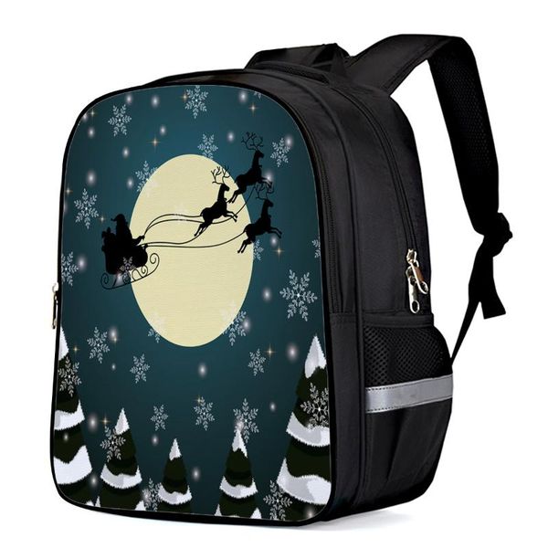 

backpack christmas theme toddler boy girl elementary school kindergarten