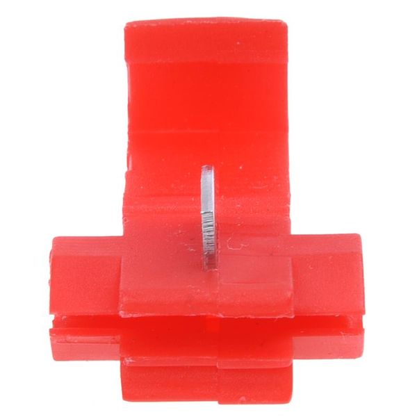

christmas decorations 100pcs quick splice connectors lock wire terminals crimp electrical electric - red