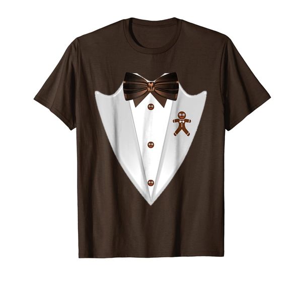 

Funny Faux Fake Suit T-Shirt with Faux Lapel and bow-tie, Mainly pictures