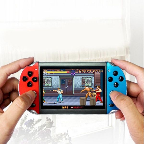 

4.3 inch portable handheld game console hd video built-in 3000 retro for gba fc arcade players