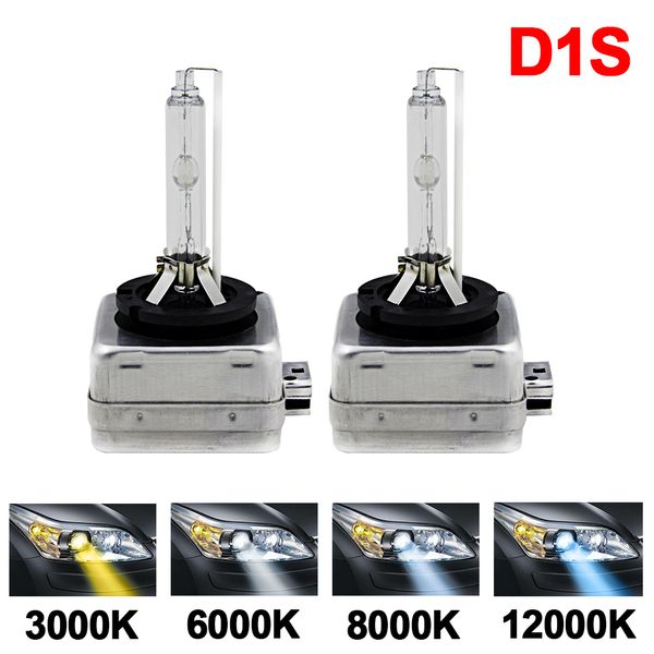 

d1s hid xenon light bulb kit 3000k 4300k 5000k 6000k 8000k 10000k 12000k car headlight lamp accessories