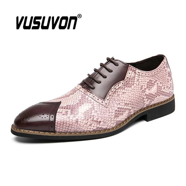 

dress shoes personality men formal business wedding party leather size 48 blue green fashion brogue oxford, Black