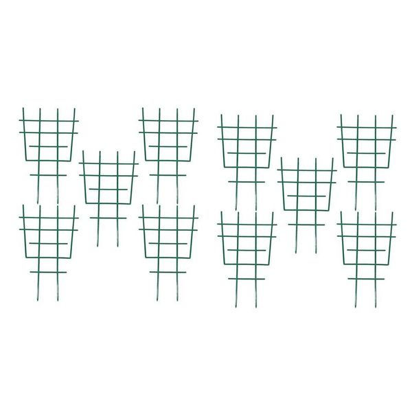 

other garden supplies 10 pcs climbing plants support mini plastic plant trellis diy potted growing for vine