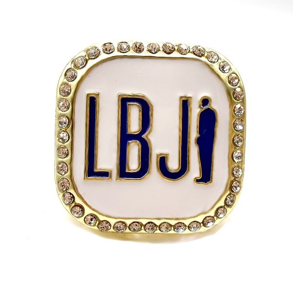 

lbj lyndon baines johnson u.s. presidential replica champion ring, Silver