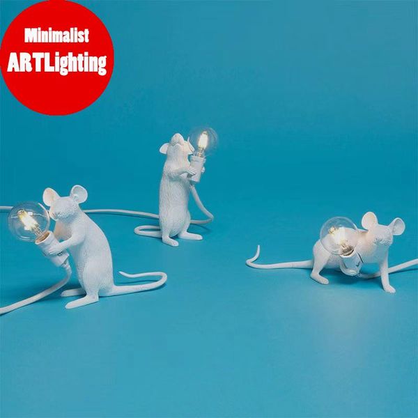 

table lamps mouse lamp modern bed side led for bedroom light tiffany desk bedside