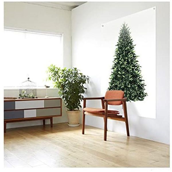 

tapestries christmas decoration tapestry tree printing hanging cloth bedroom background wall navidad