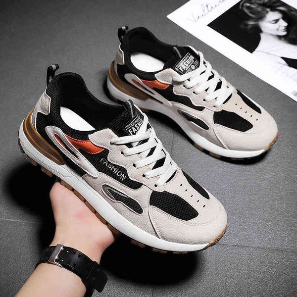 

dress shoes sports men's shoes basketball student forrt gump winter korean fashion board net red versatile casual, Black