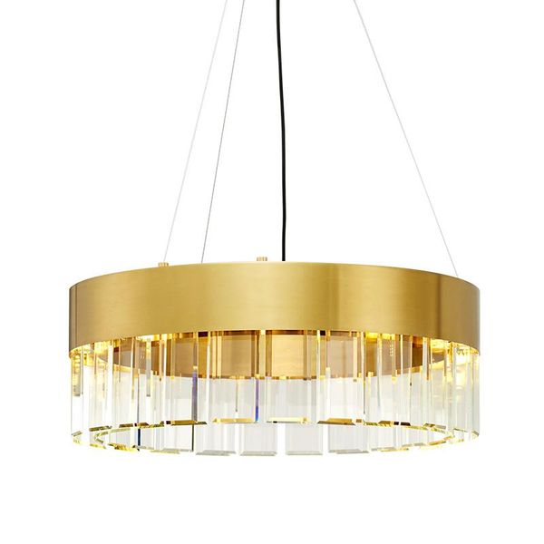 

pendant lamps postmodern minimalist model room glass stainless steel metal art dining villa living light luxury chandelier