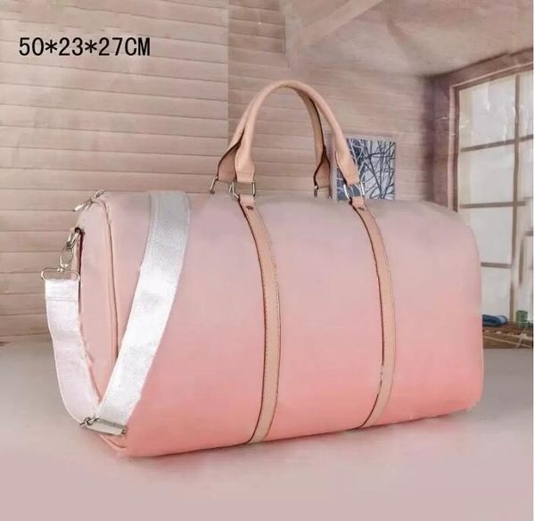 

2023 luxurys designers women handbag classic flower tote brand shopping bag shoulder crossbody purse fashion classic gradient sunrise pastel