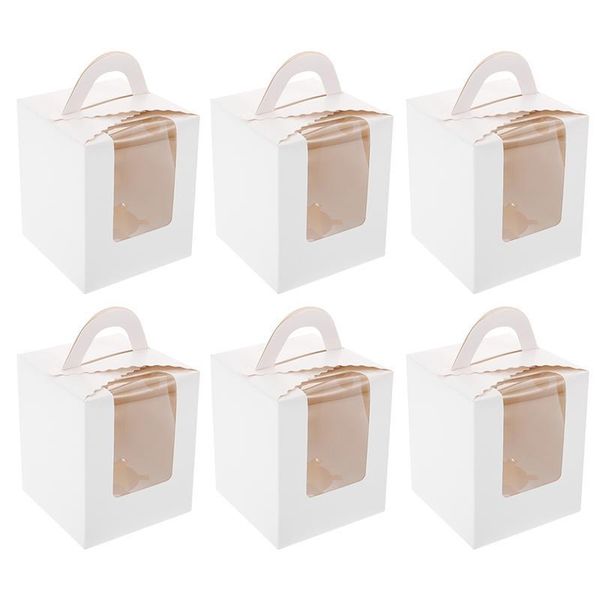 

storage bottles & jars 1 set of portable cake box dessert wrapping muffin container