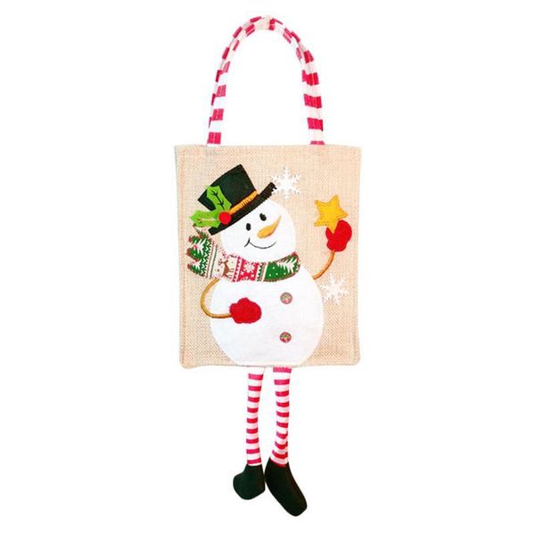 

christmas decorations 1pc theme handheld candy bag gift creative treat pouch