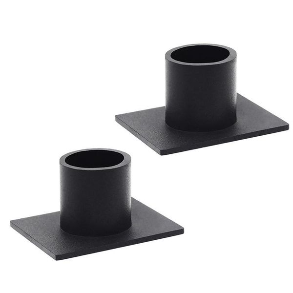 

candle holders 2pcs simple candlestick iron art cup holder deskadornment