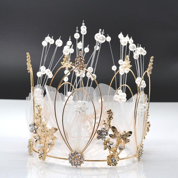 

other event & party supplies pearl rhinestone cake decoration mesh noble girl goddess mother's day mother lace crown ornaments