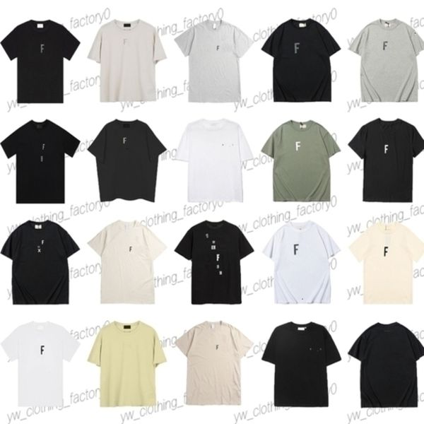 

21ss spring summer front 3d silicon t shirt tee skateboard tshirt men women short sleeve_rw, White;black