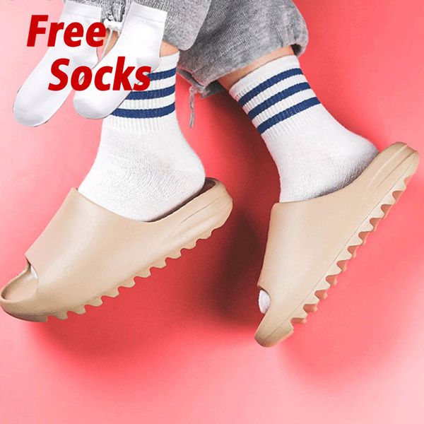 

yeesy foam runner slide women men slippers desert sand bone resin sandal bench sneakers yoga outdoor sports football basketball soccer b s82, Black