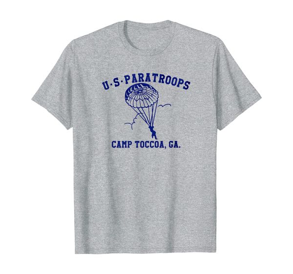 

US Paratrooper Camp Toccoa WW2 T-Shirt, Mainly pictures