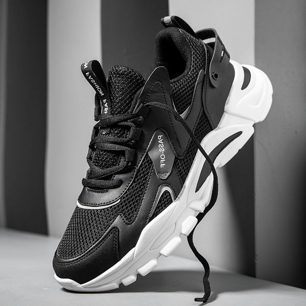 

2021 fashion womens men running shoes casual student outdoor sports sneakers black beige grey size 39-44 code 65-727