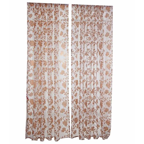 

curtain & drapes modern perforated cut flower lotus double for window treatment blinds finished blackout curtains h0529