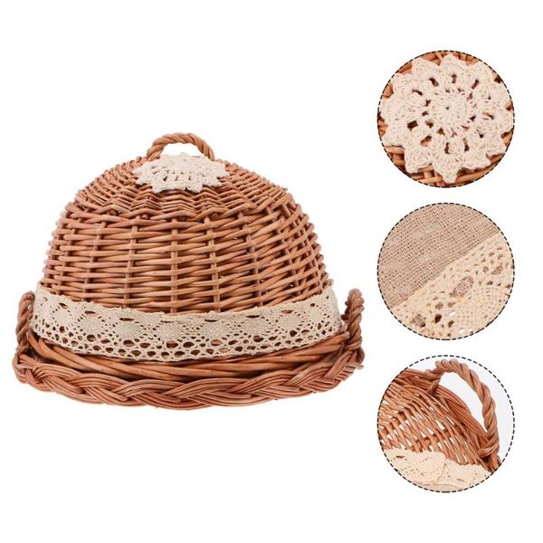 

storage baskets 1 set of fruit bread cover food basket with kitchen tray
