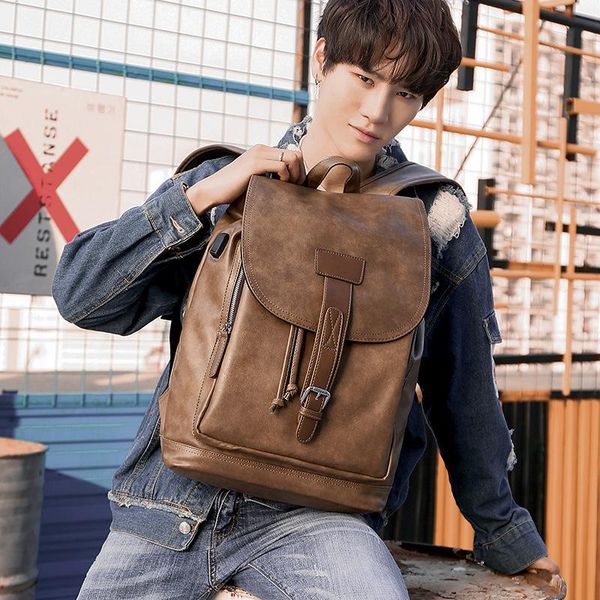 

backpack 2021 bag autumn and winter casual fashion trend business computer student school