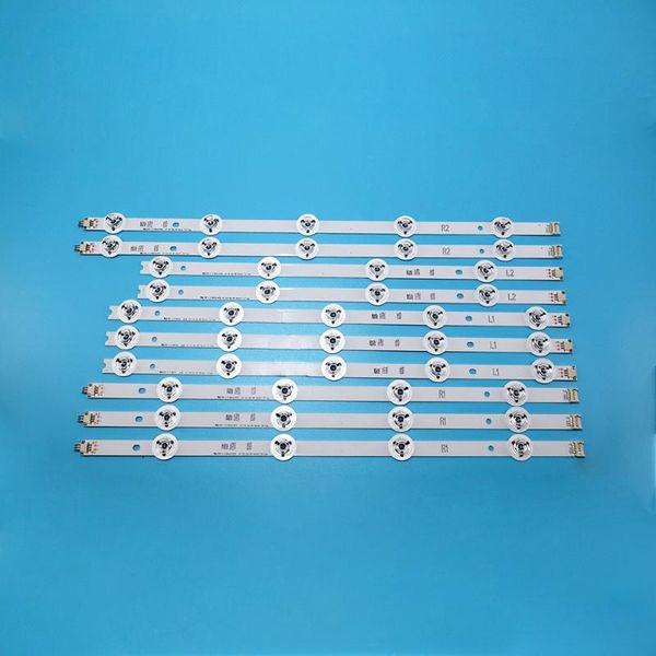 

backlight strip for lg 42"tv v14 slim drt rev0.6 6916l 1682a 1684a 1683b 1685b lc420duh lg42lb673 42ly970h 42lb700v 4 computer cables &