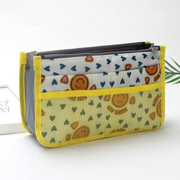 

cosmetic bags & cases tote double zipper womens makeup bag portable travel storage toiletries organizer girl outdoors beauty kit