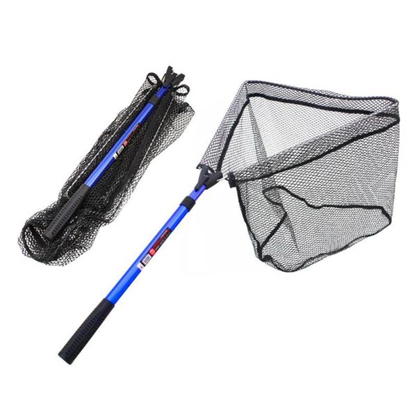 

aluminum alloy 52cm retractable fishing net telescoping foldable landing pole folding for accessories
