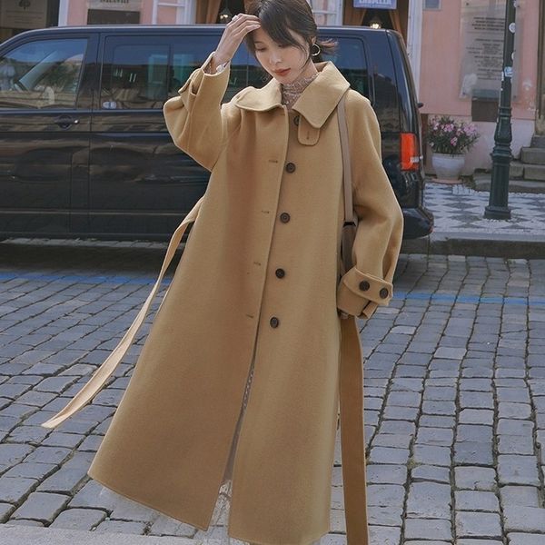 

women's jackets elegant women's wool combinations match slim-fit pockets with low-korean-style korean stylish students 3qxe, Black;brown