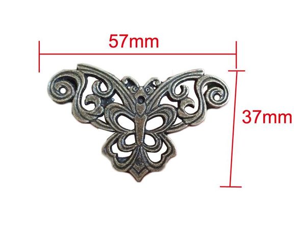 

furniture accessories 12pcs bronze jewelry box gift wine case book scrapbook corner decorative protector 37x57mm